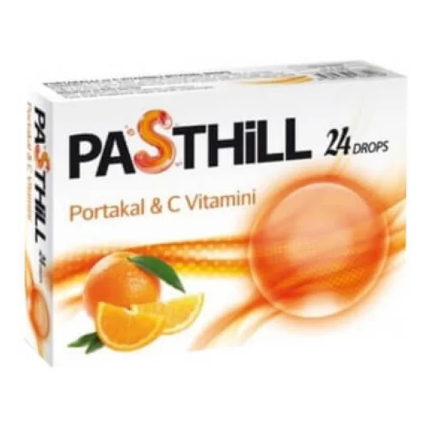 Pasthill Portakallı ve C Vitaminli 24'lü Pastil - Görsel 4