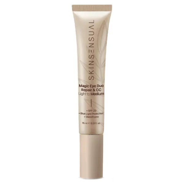 Skin Sensual Magic Eye Duo SPF 20 Onarıcı & CC Light to Medium 15 ml Göz Kremi - Görsel 4