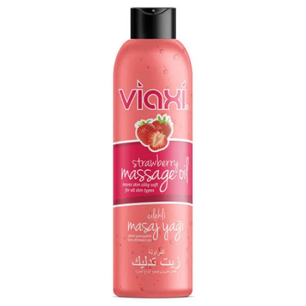 Viaxi Çilek Aromalı 177 ml Masaj Yağı - Görsel 6