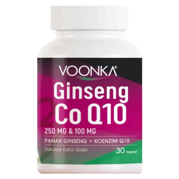 Voonka Ginseng Koenzim Q10 30 Kapsül - Görsel 7