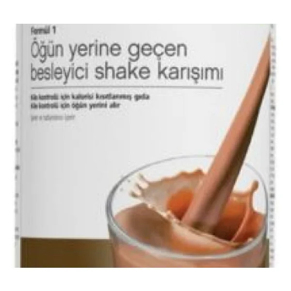 Herbalife Formül 1 Öğün Yerine Geçen Besleyici Çikolata Aromalı Shake Karışımı 550 gr - Görsel 2