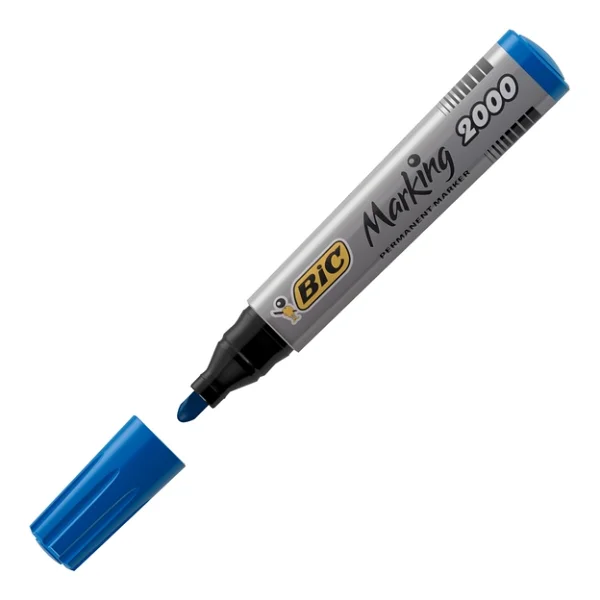 Bic 2000 Yuvarlak Uç Permanent Marker Kalem - Görsel 9