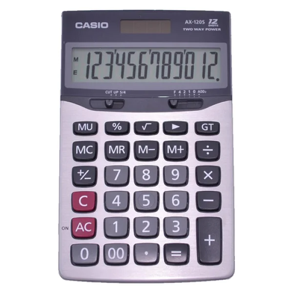 Casio AX-120S Masaüstü Hesap Makinesi - Görsel 3