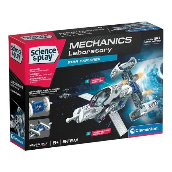 Clementoni Mekanik Laboratuvarı Uzay Aracı 75135TR - Görsel 7