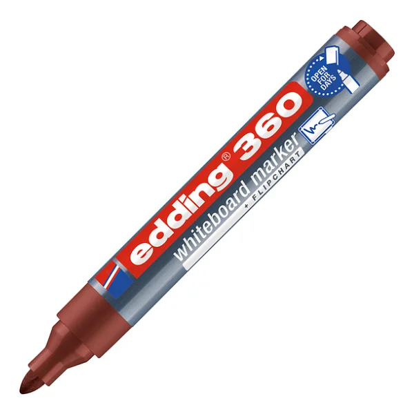 Edding 360 Kahverengi Tahta Kalemi - Görsel 4