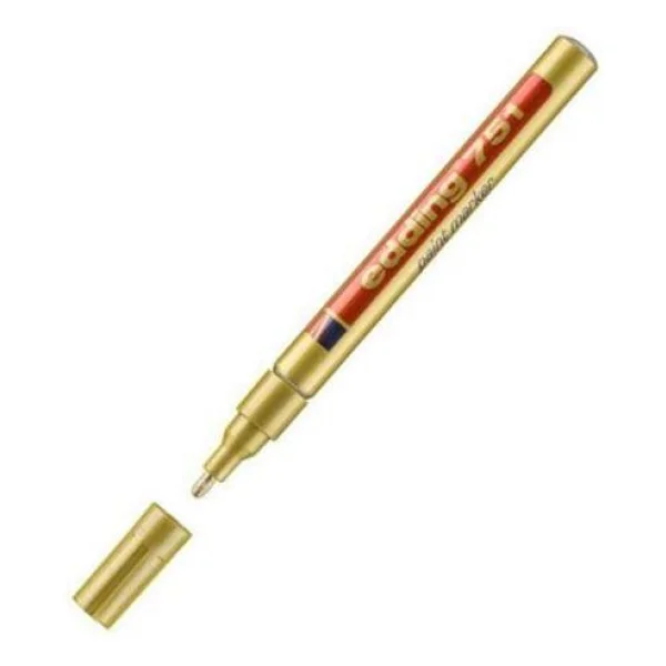 Edding 751 Altın Dekorasyon Marker Kalemi - Görsel 5