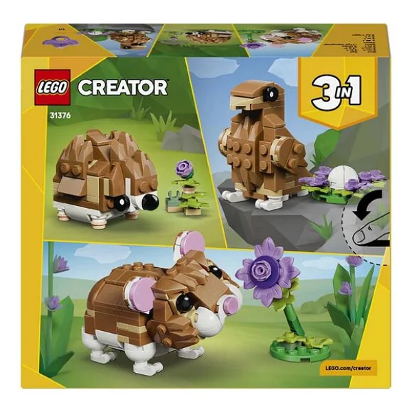 Lego 31376 Creator Sevimli Hamster ile Çiçek - Görsel 2