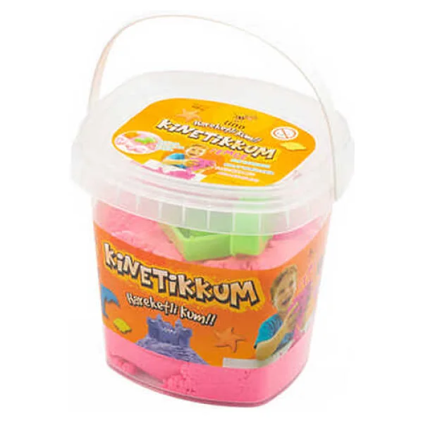Lino Kovalı Kinetik Kum 500 gr Pembe - Görsel 4