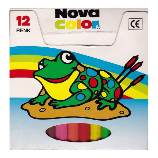 Nova Color NC-1112 12'li Kısa Mum Boya - Görsel 3