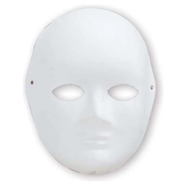 Puti Karton Maske Büyük Surat 5176 - Görsel 3
