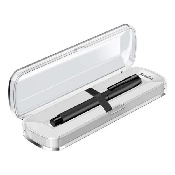 Scrikss Karnaval 0.7 mm Kristal Kutulu Siyah Roller Kalem - Görsel 4