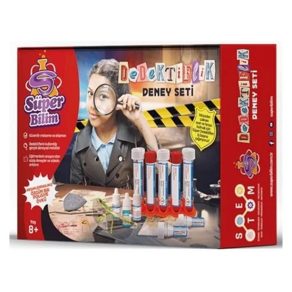 Süper Bilim Dedektiflik Deney Seti 55044 - Görsel 4
