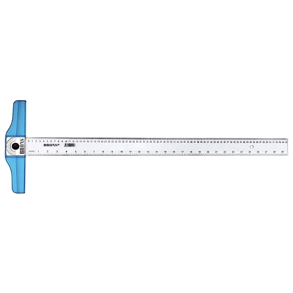 Brons Oynar Başlıklı T Cetveli 75 cm (br-114) - Görsel 3