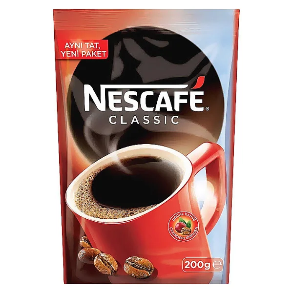 Nescafe Classic Granül Kahve 200 gr Eko Paket - Görsel 9