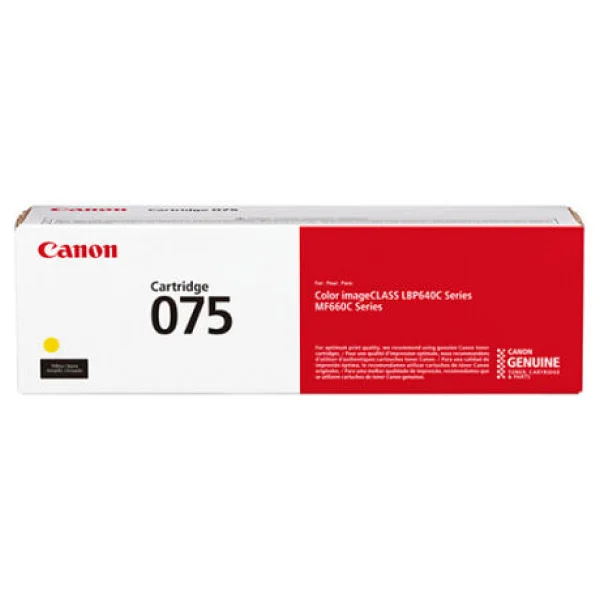 Canon CRG-075 Y Sarı Toner - Görsel 8