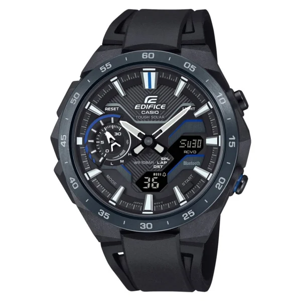 Casio Edifice Windflow ECB-2200 Silikon Kordon Erkek Kol Saati - Görsel 2