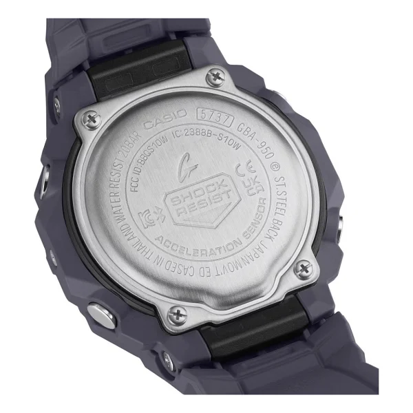 Casio G-Shock G-Squad GBA-950-2ADR Mor Erkek Kol Saati - Görsel 7