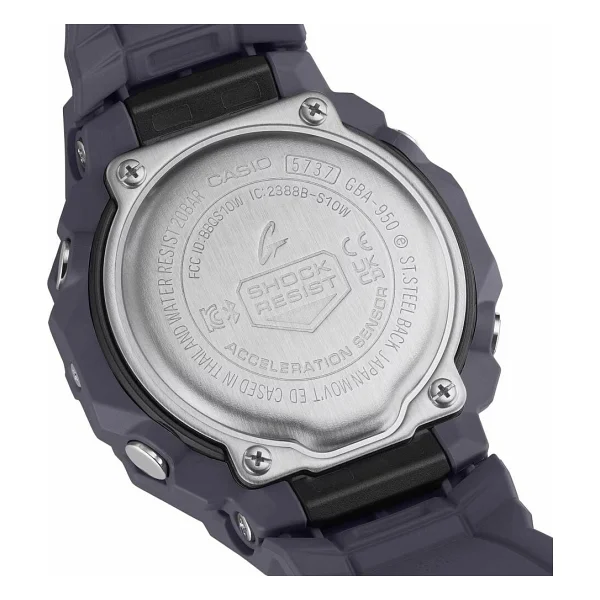 Casio G-Shock G-Squad GBA-950-2ADR Mor Erkek Kol Saati - Görsel 8