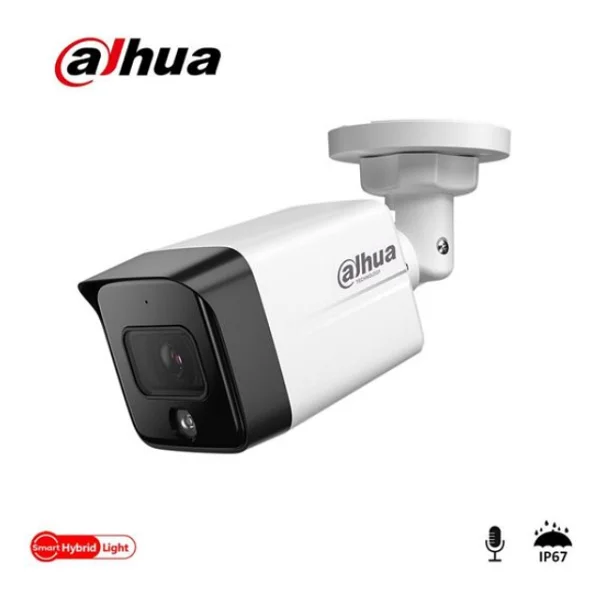 Dahua IPC-HFW1230TC1-SA-0360B-S6 Bullet Full HD 2 MP 3.6mm Lens Gece Görüşlü IP Güvenlik Kamerası - Görsel 2