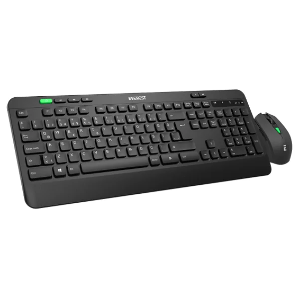 Everest KM-2620 Kablosuz Klavye Mouse Seti - Görsel 2