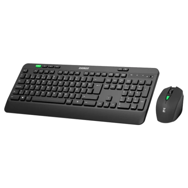 Everest KM-2620 Kablosuz Klavye Mouse Seti - Görsel 3