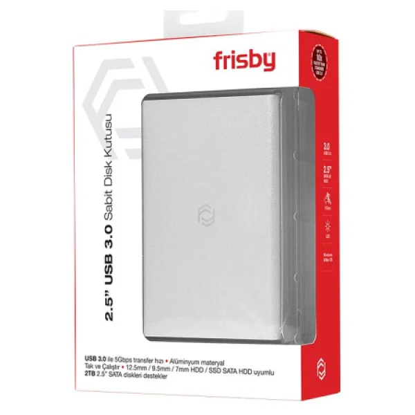 Frisby FHC-2585S USB 3.0 2.5" Harddisk Kutusu - Görsel 4