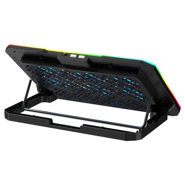 GameBooster GB-NS61 RGB 6 Fanlı 9"-17" Laptop Soğutucu - Görsel 4