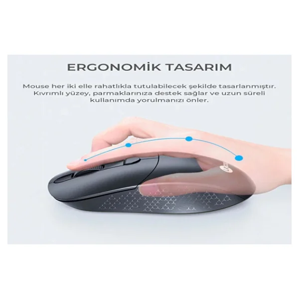 Lenovo Lecoo KW201 Siyah Kablosuz Klavye Mouse Seti - Görsel 3