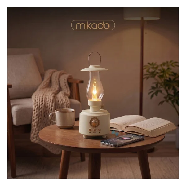 Mikado Luxound MD-1 Beyaz Bluetooth Hoparlör - Görsel 3