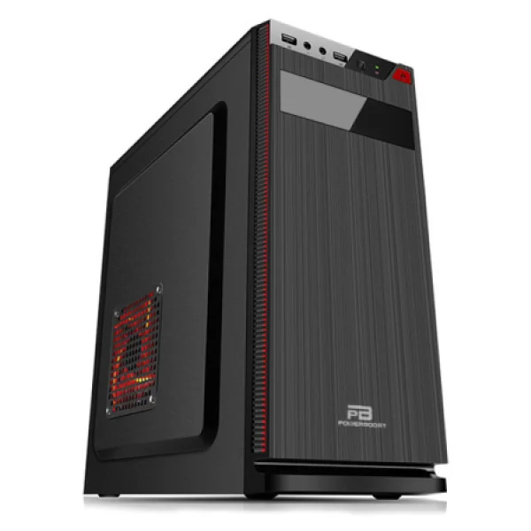 Power Boost VK-B001S Fansız 300 W ATX Bilgisayar Kasası - Görsel 2