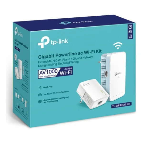 TP-Link TL-WPA7517 300 Mbps Powerline Adaptör - Görsel 4