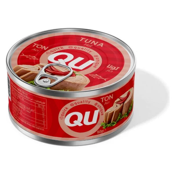 Qu Acılı Ton Balığı 160 gr - Görsel 3