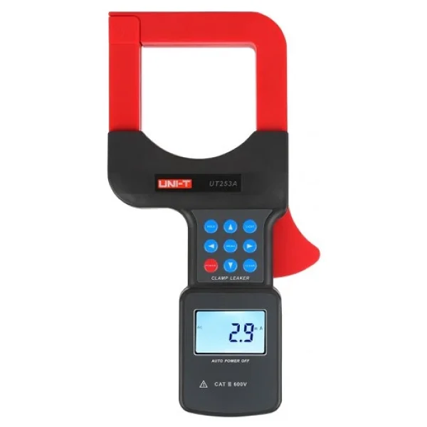 Uni-t UT-253A Geniş Ağızlı Kaçak Akım Ölçer Pens Ampermetre - Görsel 7
