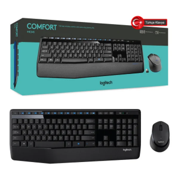 Logitech Mk345 920-006514 Kablosuz Klavye Mouse Seti - Görsel 8