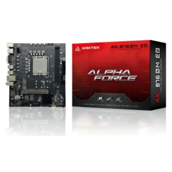 Arktek Alpha Force Ak-B760m Eg Intel Lga1700 DDR5 Micro Atx Anakart - Görsel 8