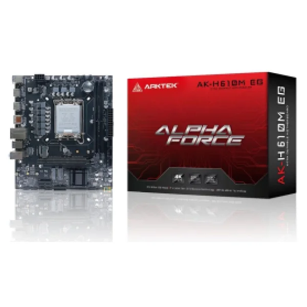 Arktek Ak-H610m Eg Intel Lga1700 DDR4 Micro Atx Anakart - Görsel 9