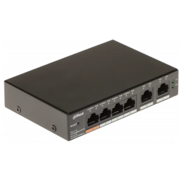 Dahua Cs4006-4et-60 4 Port 10/100/1000 Mbps Yönetilebilir Gigabit Poe Switch - Görsel 5