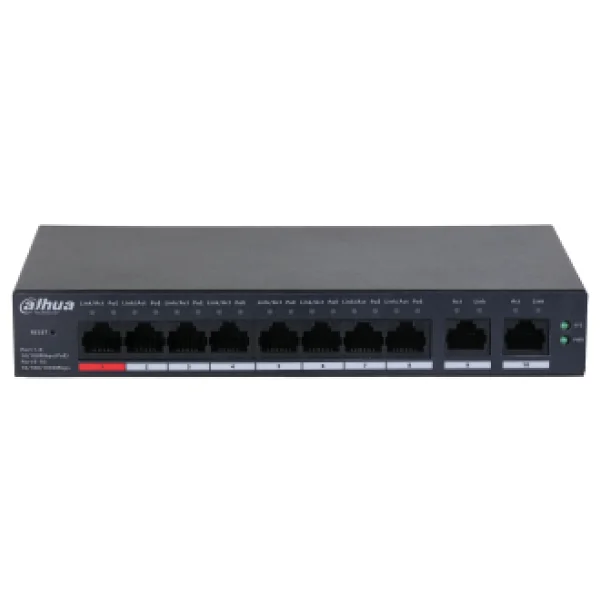 Dahua Cs4010-8et-110 8 Port 10/100 Mbps Yönetilebilir Poe Switch - Görsel 6