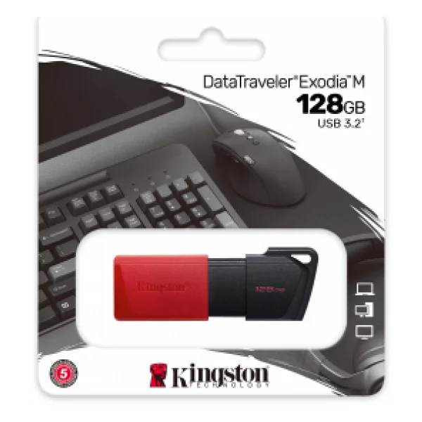 Kingston Datatraveler Exodia M Dtxm/128 128 GB Flash Bellek - Görsel 5
