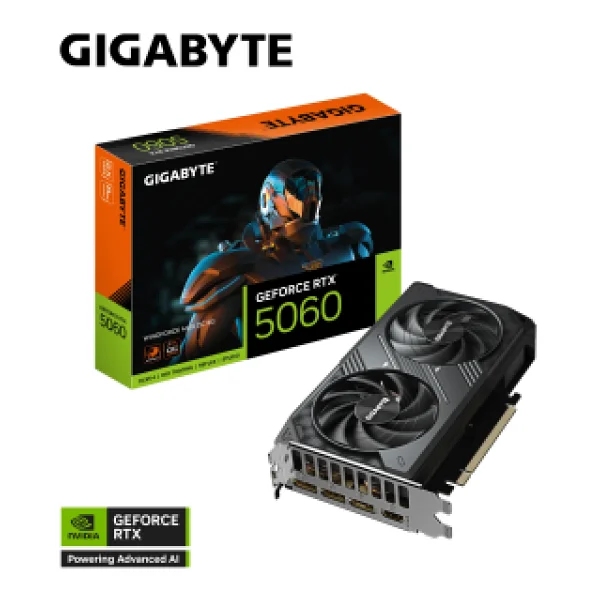 Gigabyte RTX 5060 Windforce Max Oc 8g Gv-N5060wf2max Oc-8gd 128 Bit Gddr7 8 GB Ekran Kartı - Görsel 10