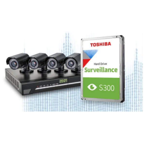 Toshiba S300 4TB 5400RPM 256MB SATA3 HDWT840UZSVA 7/24 HDD Resmi Disti Garantili - Görsel 8