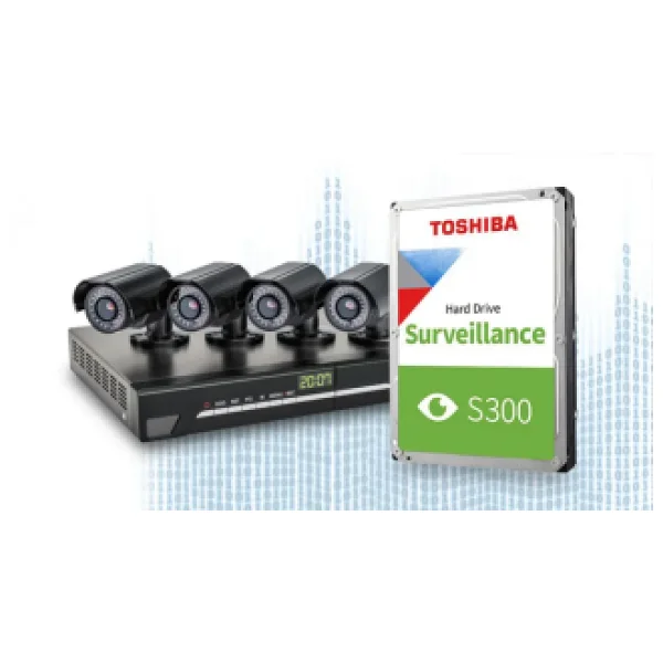 Toshiba S300 Surveillance Hdwt860uzsva Sata 3.0 5400 Rpm 3.5" 6 TB Harddisk - Görsel 6