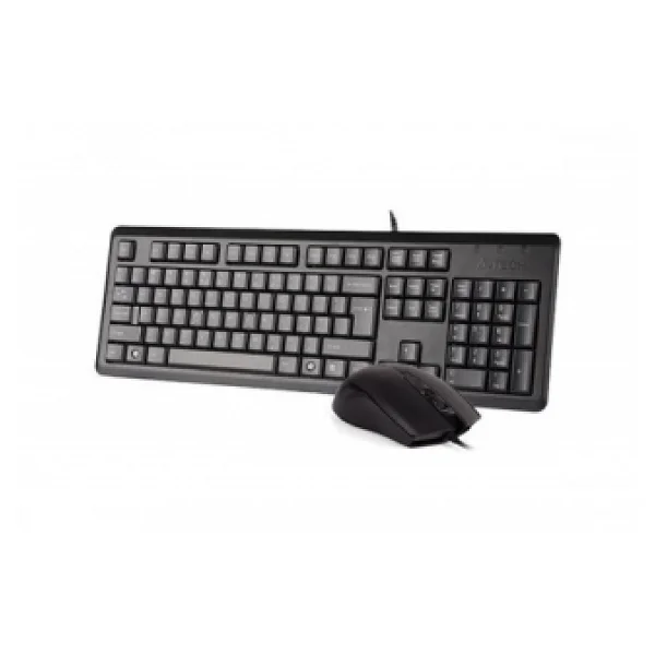 A4 Tech KR-9276 USB Multimedya Siyah Q Klavye+Mouse - Görsel 6