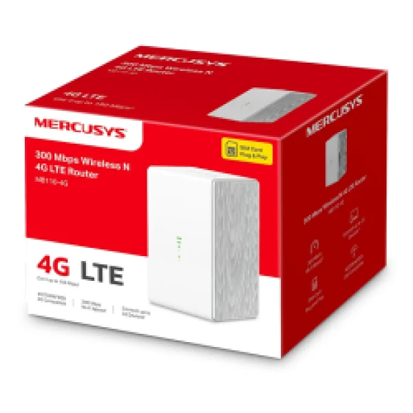 Mercusys Mb110-4g 300 Mbps 4g Lte Mobil Modem - Görsel 9