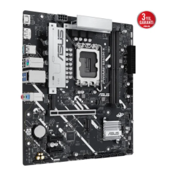 Asus Prime B860m-K Intel Lga1851 DDR5 Micro Atx Anakart - Görsel 8