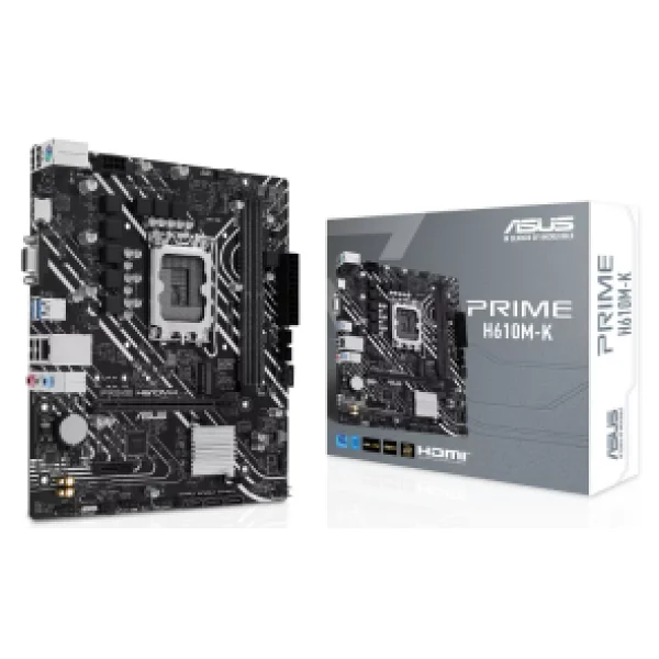 Asus Prime H610M-K 2xDDR5 VGA/HDMI 1xM.2 1xGLAN 1700P Anakart - Görsel 10