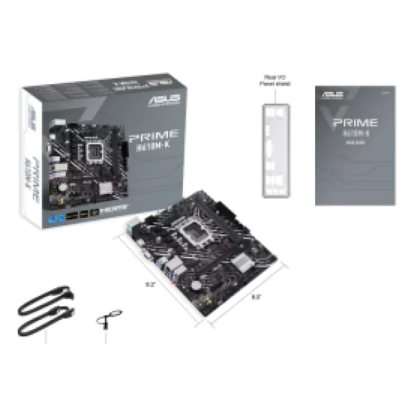 Asus Prime H610M-K 2xDDR5 VGA/HDMI 1xM.2 1xGLAN 1700P Anakart - Görsel 6
