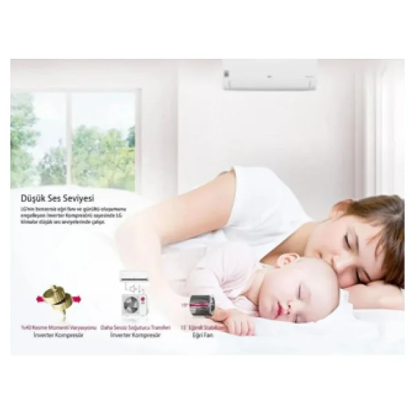 Lg Pc12sq S3nm12ja2fa 12000 Btu Klıma - Görsel 8
