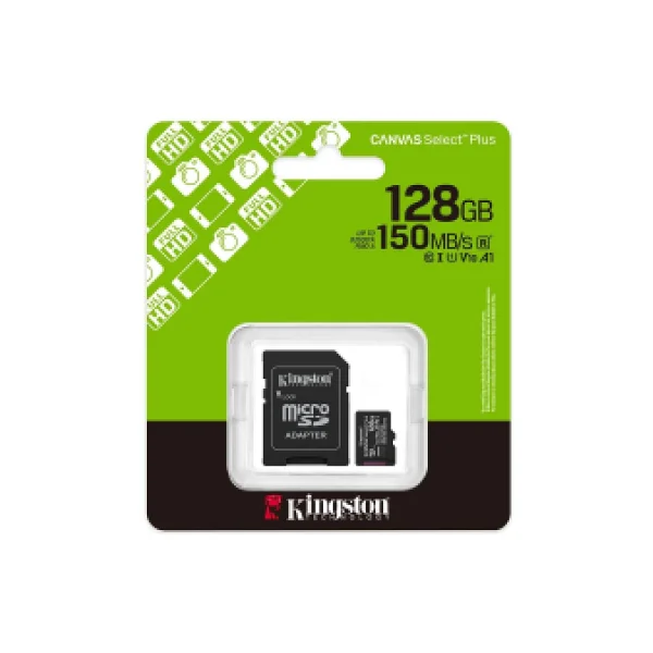 Kingston Canvas Select Plus Sdcs3/128gb Class 10 Uhs-I U1 A1 V10 128 GB Micro Sd Kart - Görsel 8