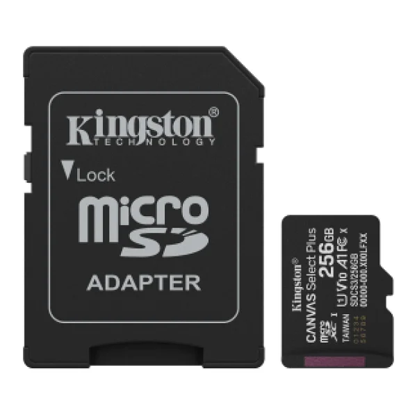 Kingston Canvas Select Plus Sdcs3/256gb Class 10 Uhs-I U1 A1 V10 256 GB Micro Sd Kart - Görsel 5